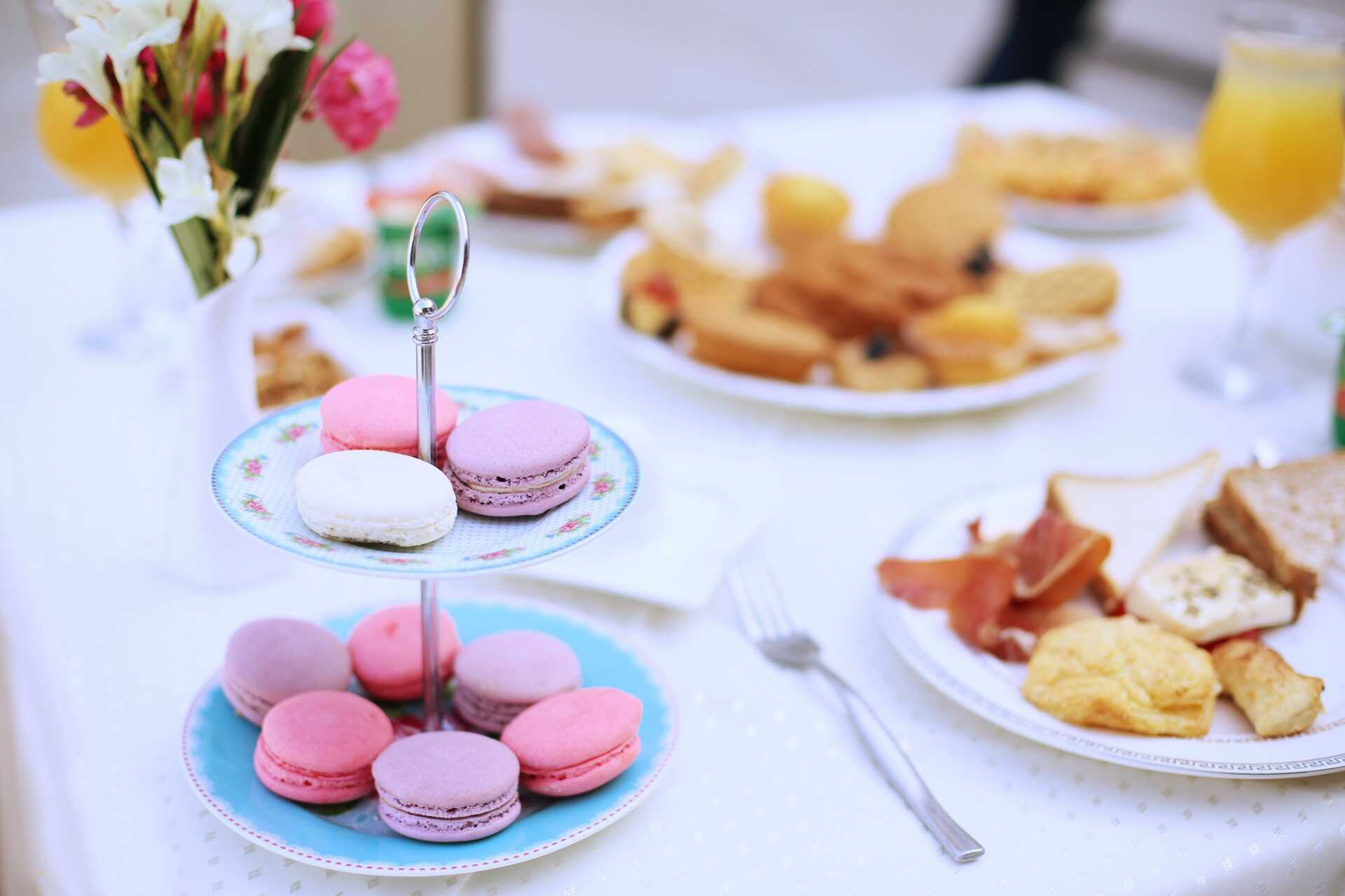 Restaurant på hotel Fafa Premium på Durres-rivieraen i Albanien.