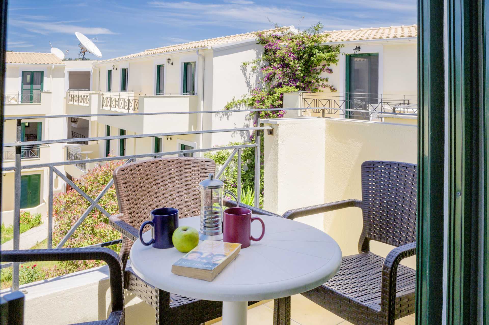 1-værelses-/2-værelses lejlighed på Hotel Likithos Village på Korfu, Grækenland.