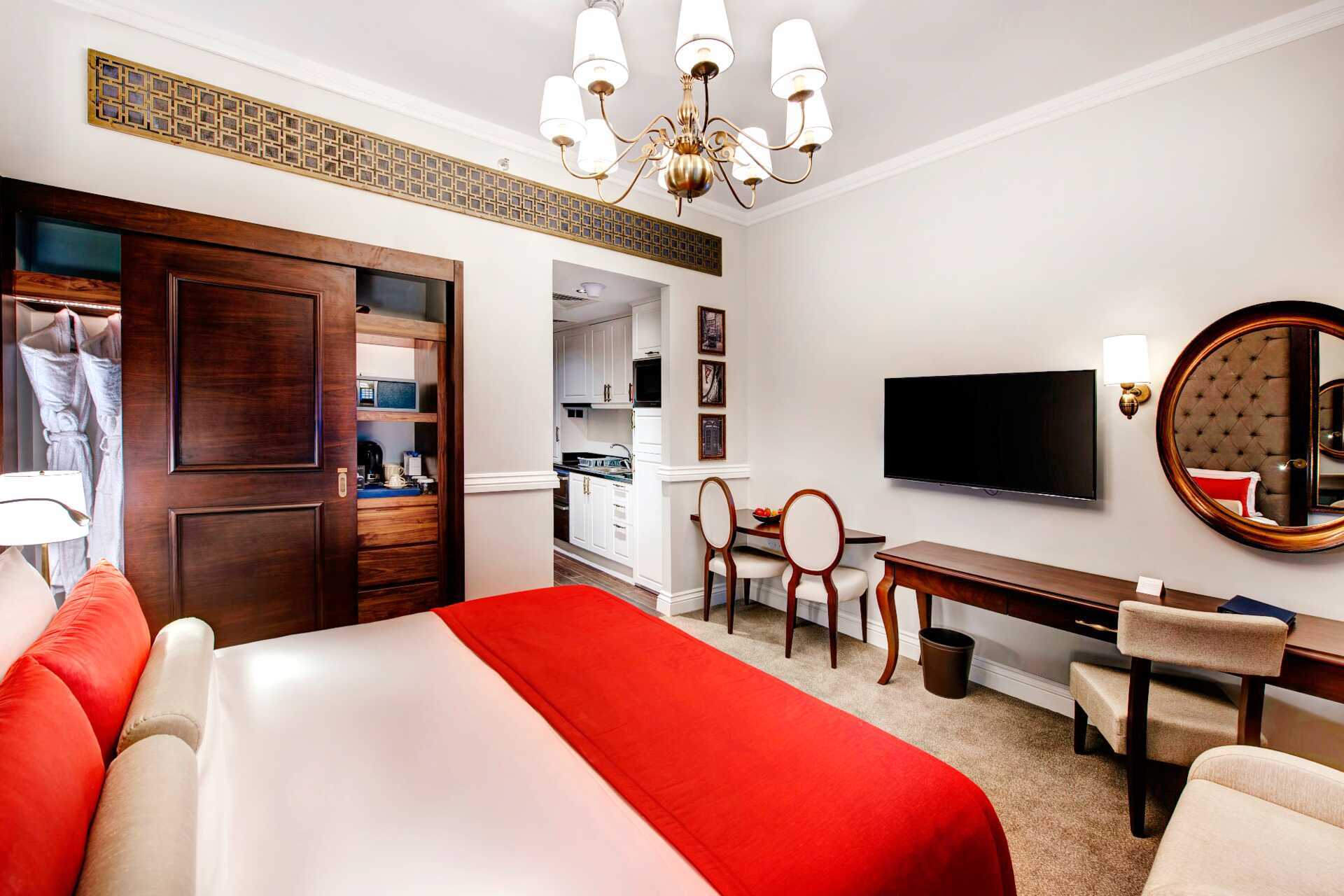 1-værelses lejlighed på Dukes The Palm, et Royal Hideaway Hotel på Dubai Palm Jumeirah, De Forenede Arabiske Emirater.