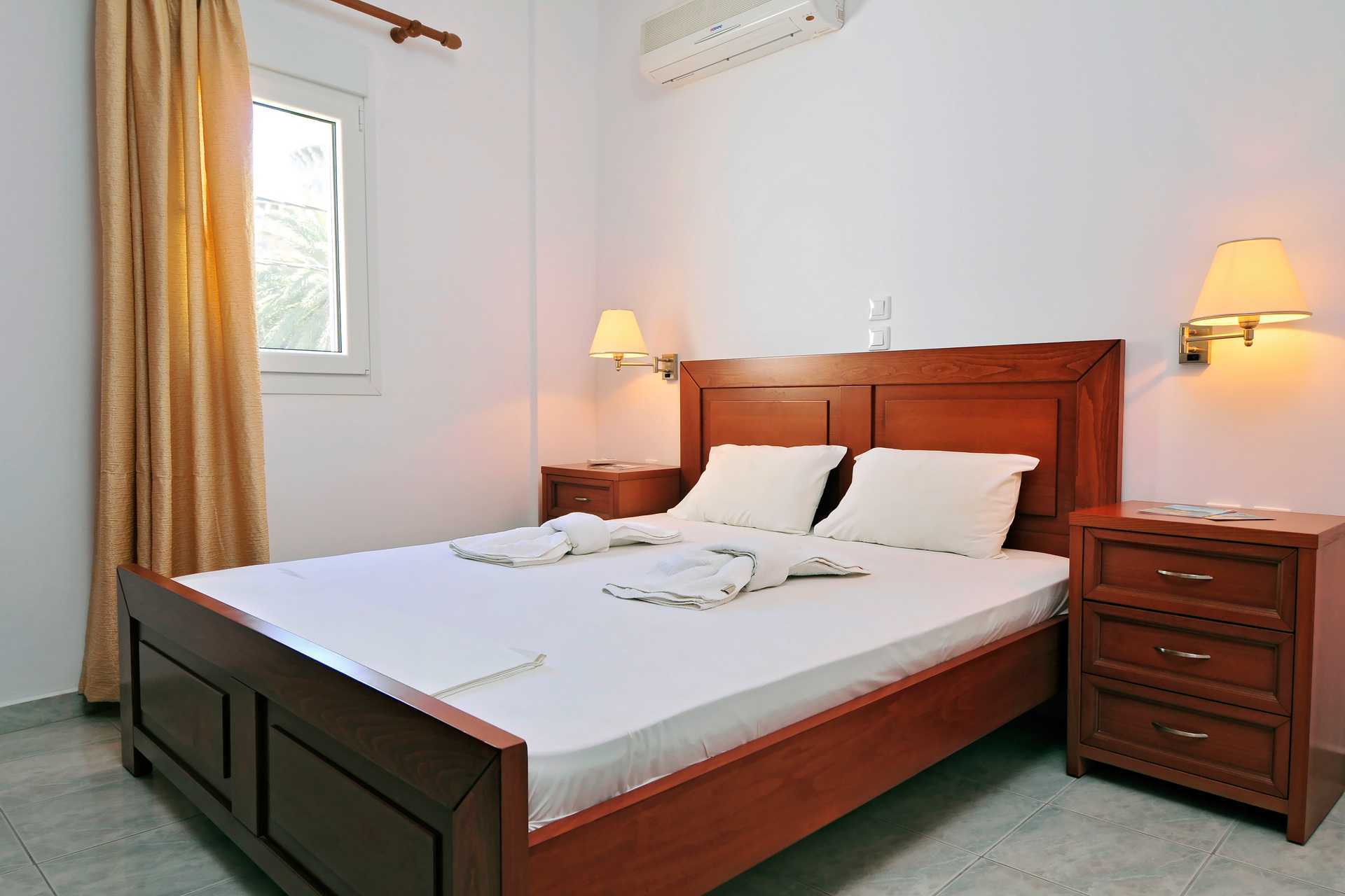 1-værelses lejlighed på Hotel Artemida på Leros, Grækenland.