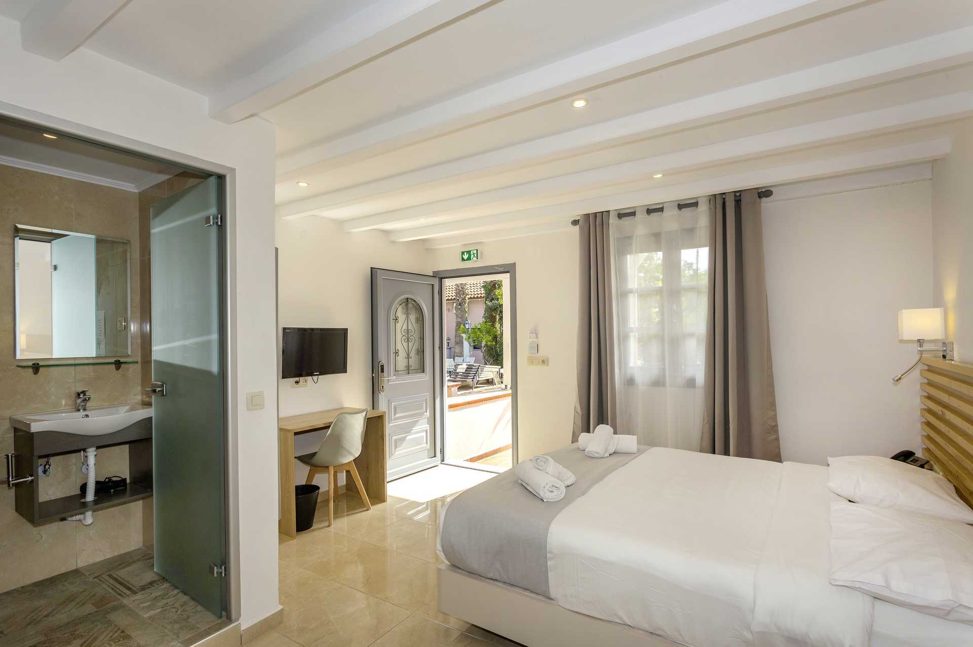 1-værelses lejlighed på Hotel Bacoli i Parga, Grækenland.