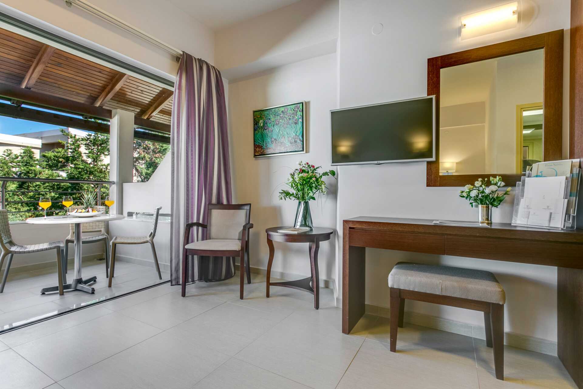 1-værelses lejlighed på hotel Casa di Porto på Kreta, Grækenland.