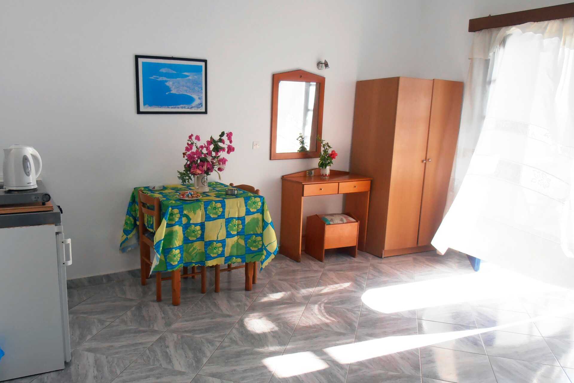 1-værelses lejlighed på Hotel Gorgina and Sofia på Karpathos, Grækenland.