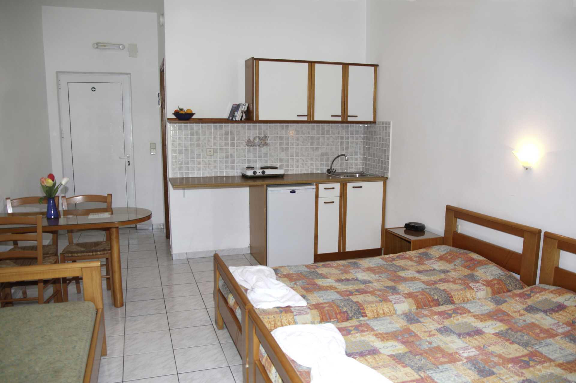 1-værelses lejlighed på hotel Marakis i Platanias, Kreta, Grækenland