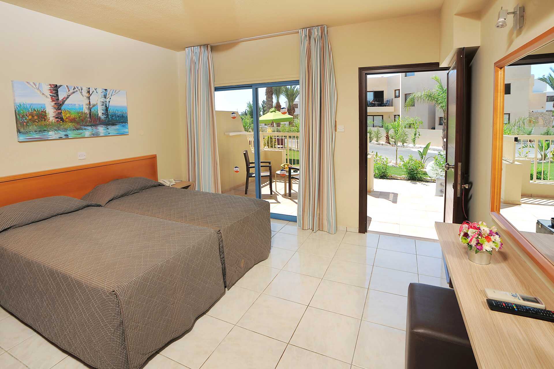 1-værelses lejlighed på Hotel Nelia Garden, Ayia Napa, Cypern.
