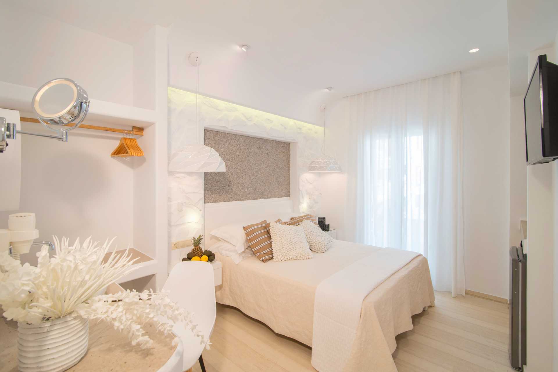 1-værelses lejlighed på hotel Spiros i Naxos by.