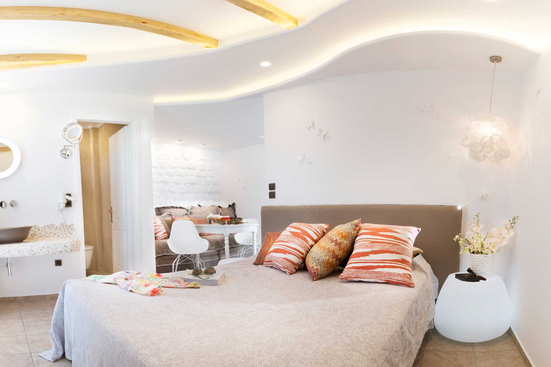 1-værelses lejlighed på hotel Spiros i Naxos by.