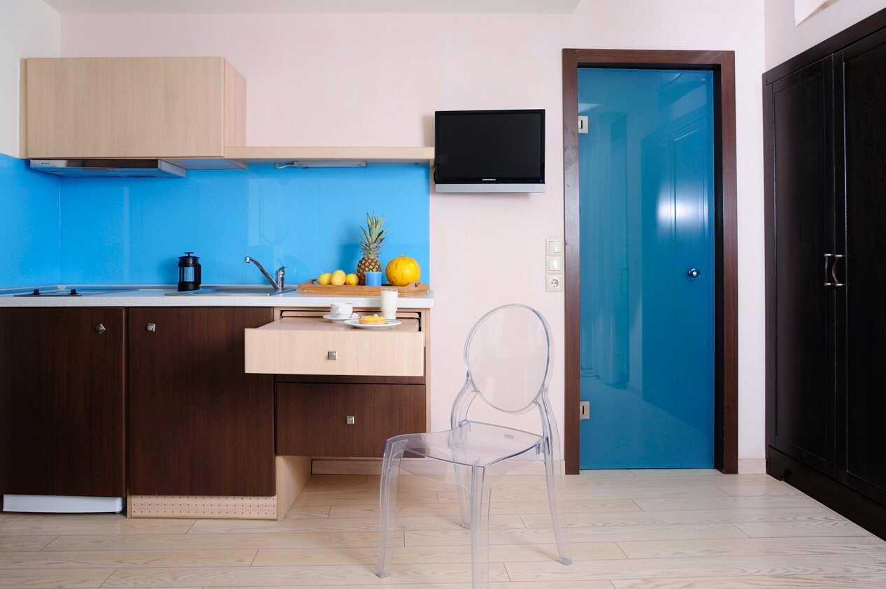 1-værelses lejlighed på hotel Steris i Rethymnon by på Kreta, Grækenland.