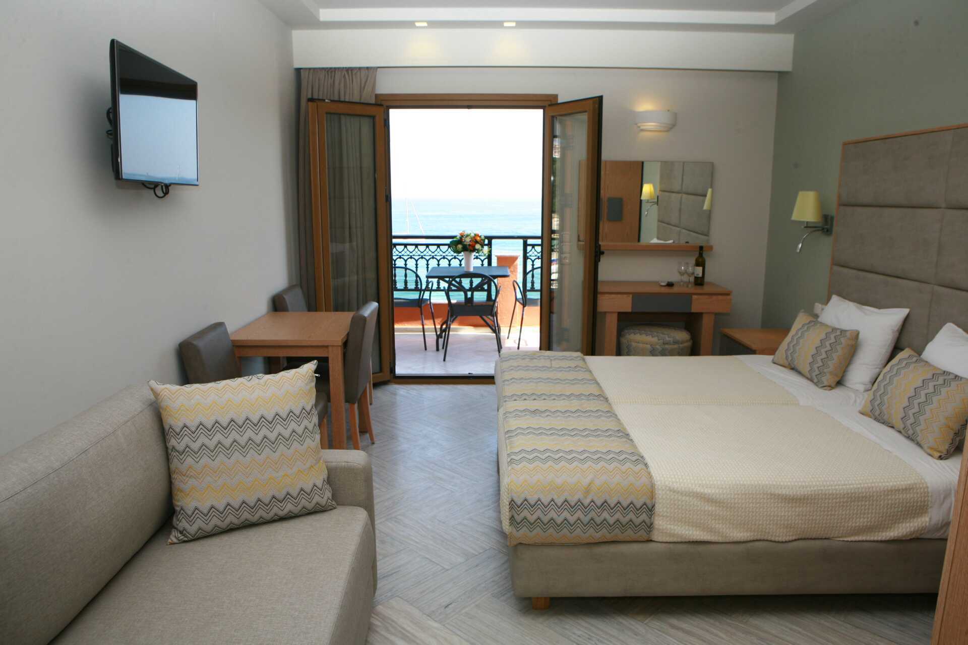 1-værelses lejlighed på hotel Vekios i Parga, Grækenland.
