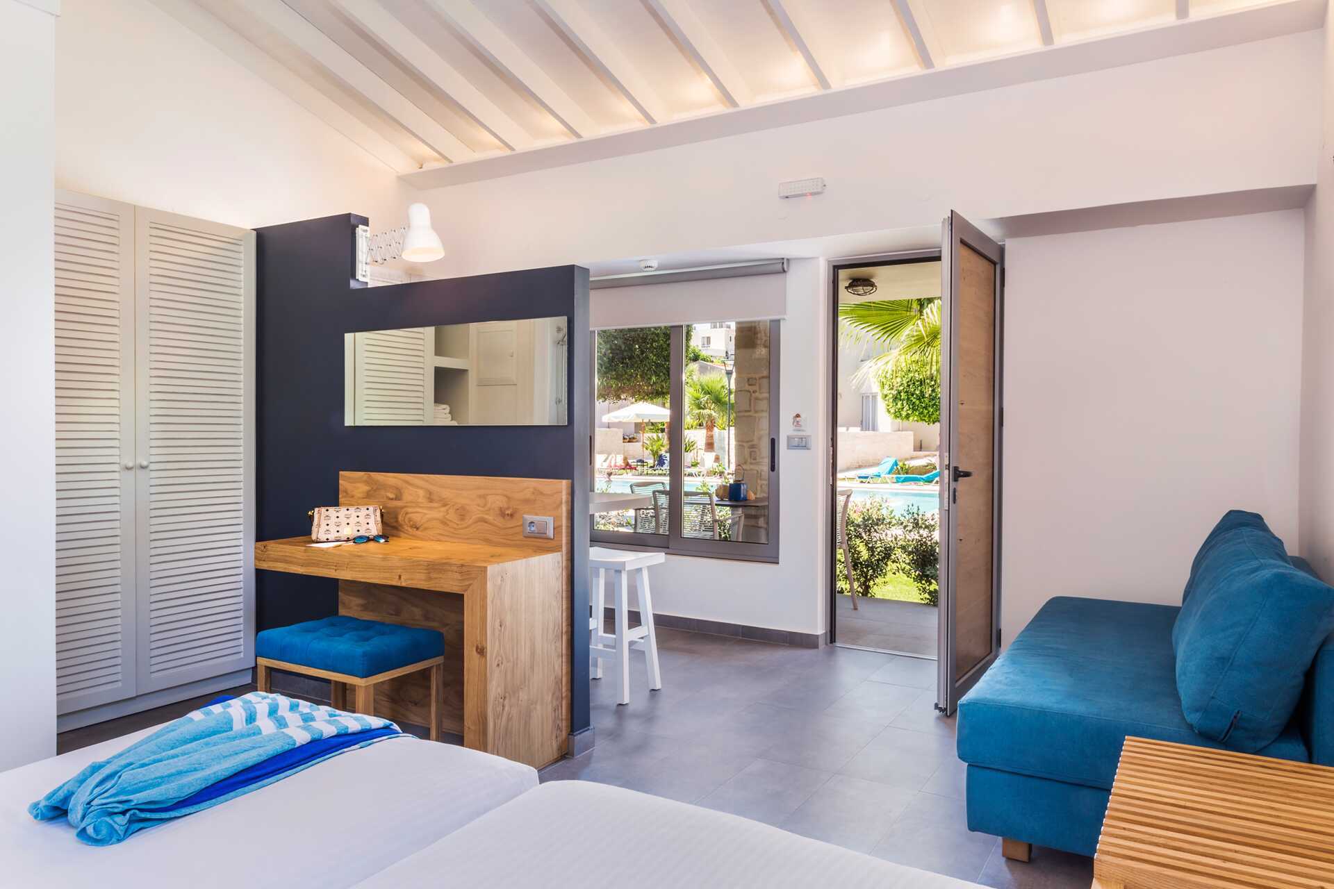 1-værelses lejlighed på Stellina Village Resort, Kreta, Grækenland.