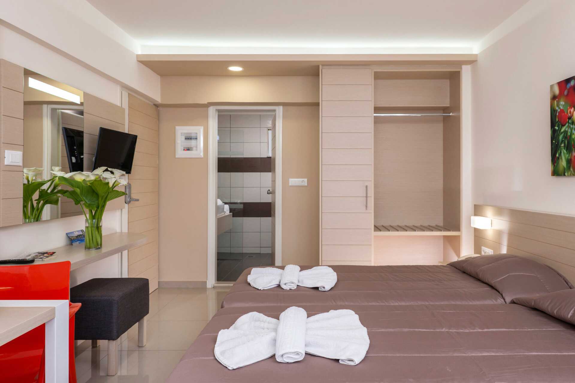 2-/3-værelses lejlighed på Hotel Atrion på Kreta.