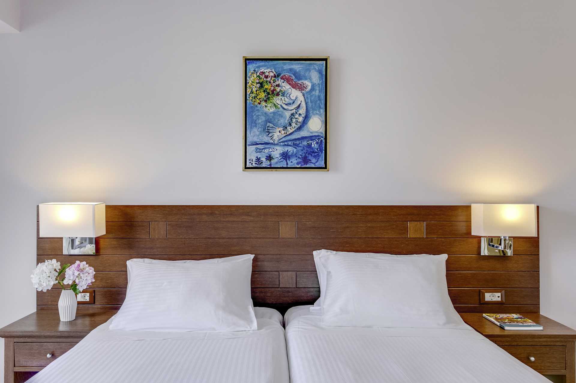 2-værelses lejlighed i etage på hotel Casa di Porto på Kreta, Grækenland.