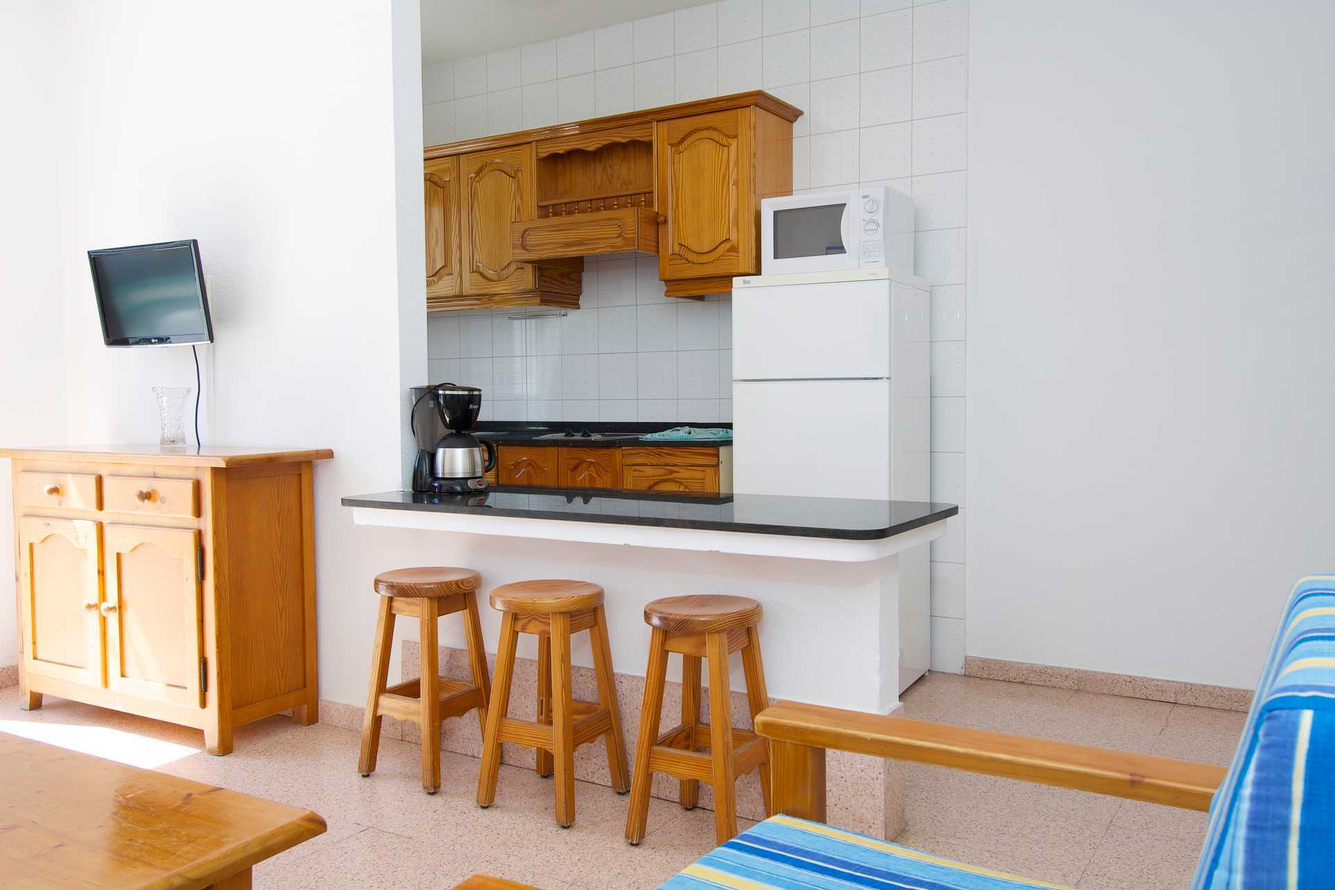 2-værelses lejlighed på Heliomar i Puerto Rico på Gran Canaria.