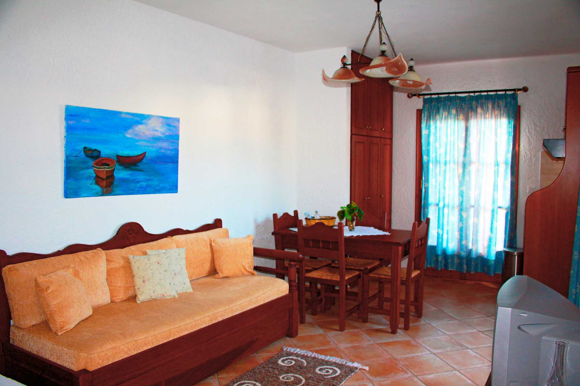 2-værelses lejlighed på Hotel Archangelos Village på Samos, Grækenland.