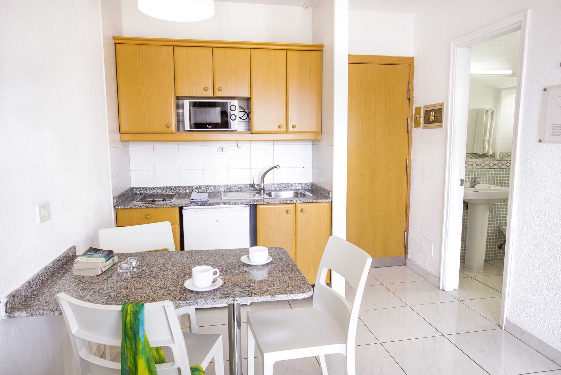 2-værelses lejlighed på hotel Babalu i Puerto Rico, Gran Canaria.