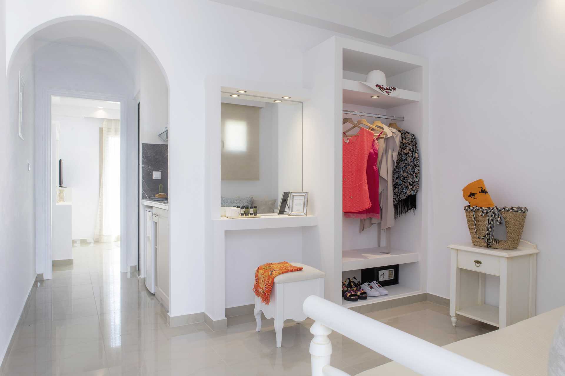 2-værelses lejlighed på Hotel Evdokia i Plaka Beach, Naxos.