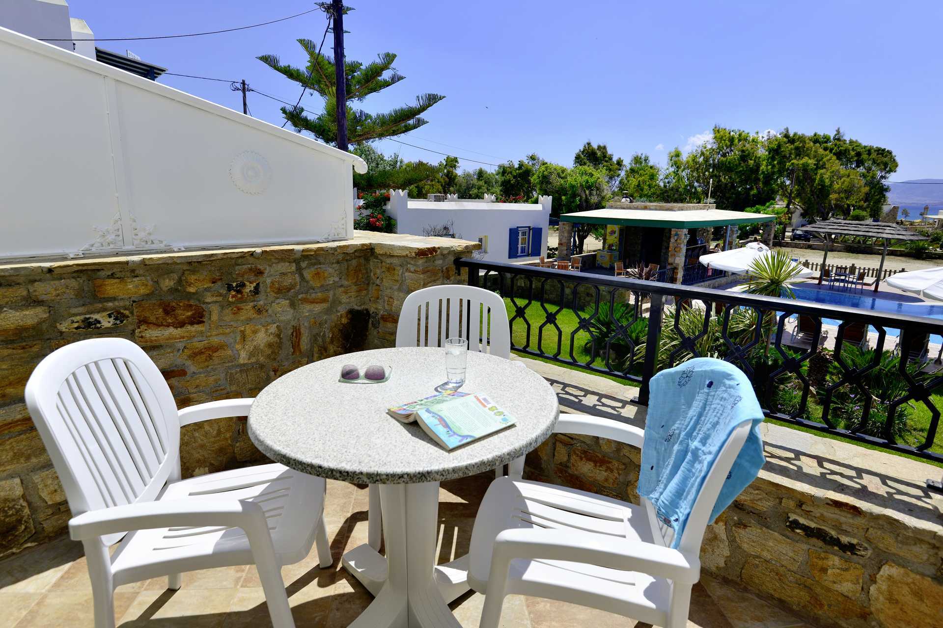 2-værelses lejlighed på hotel Harmony på Naxos, Grækenland.