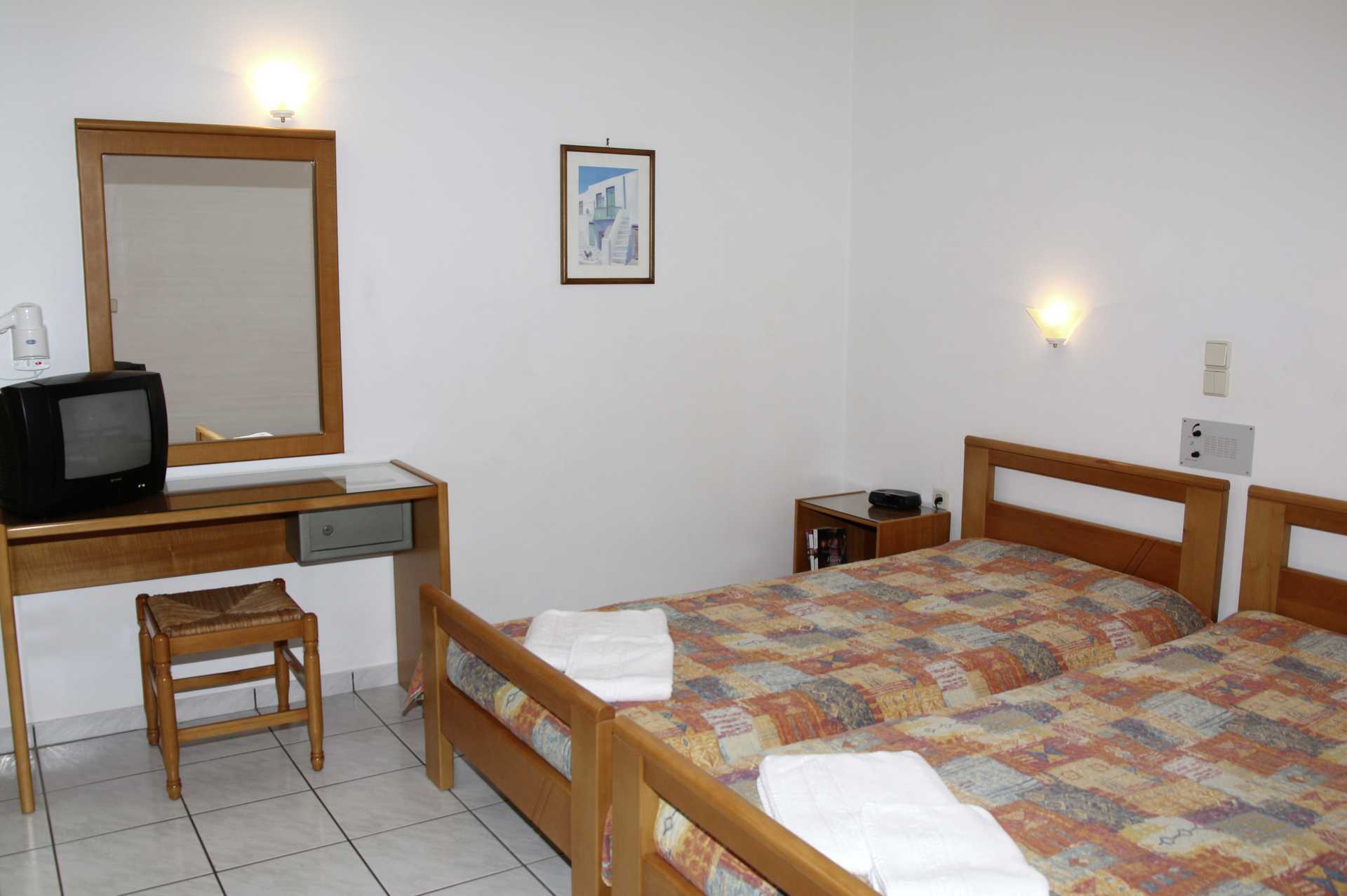 2-værelses lejlighed på hotel Marakis i Platanias på Kreta, Grækenland