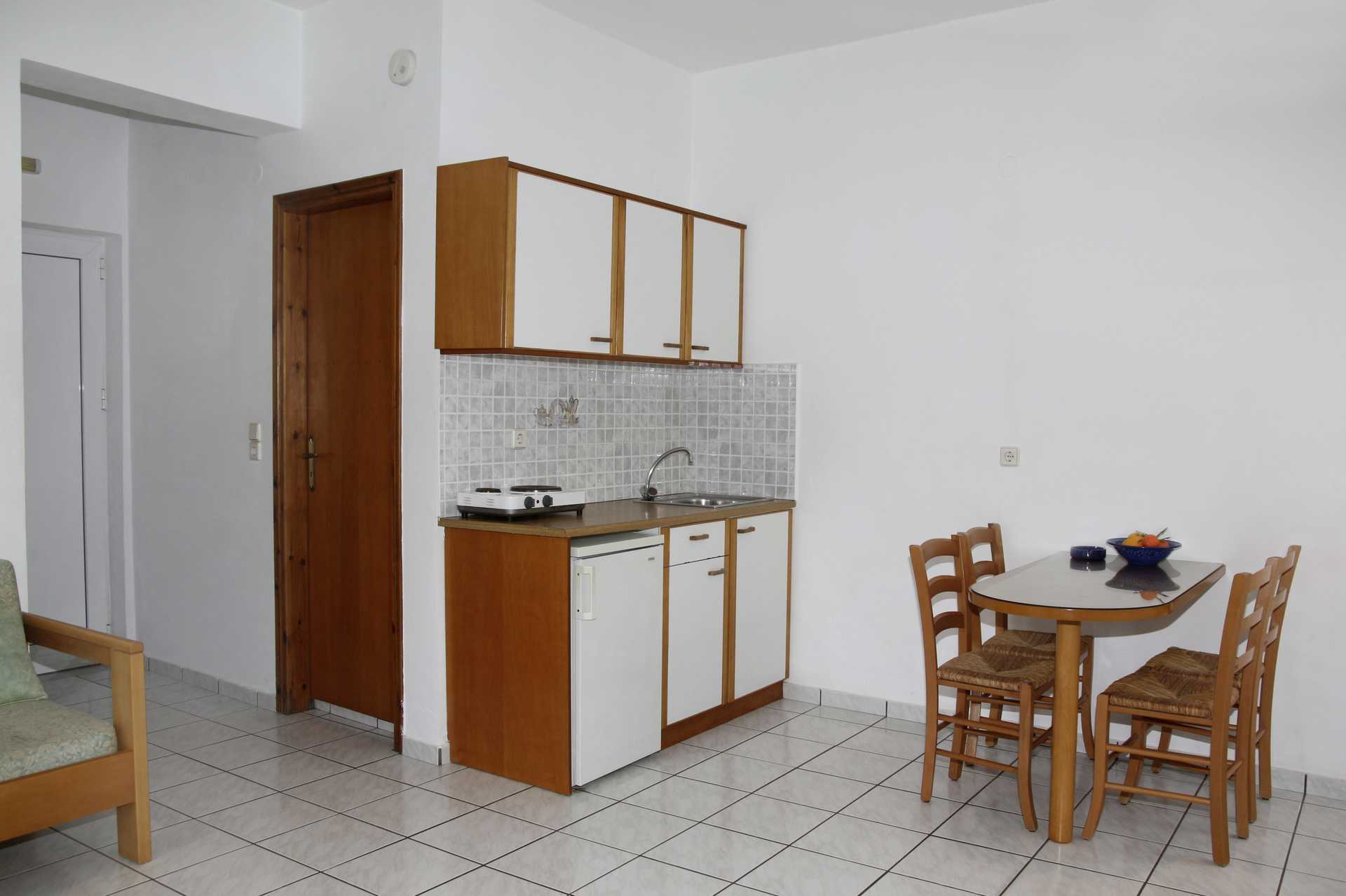 2-værelses lejlighed på hotel Marakis i Platanias på Kreta, Grækenland