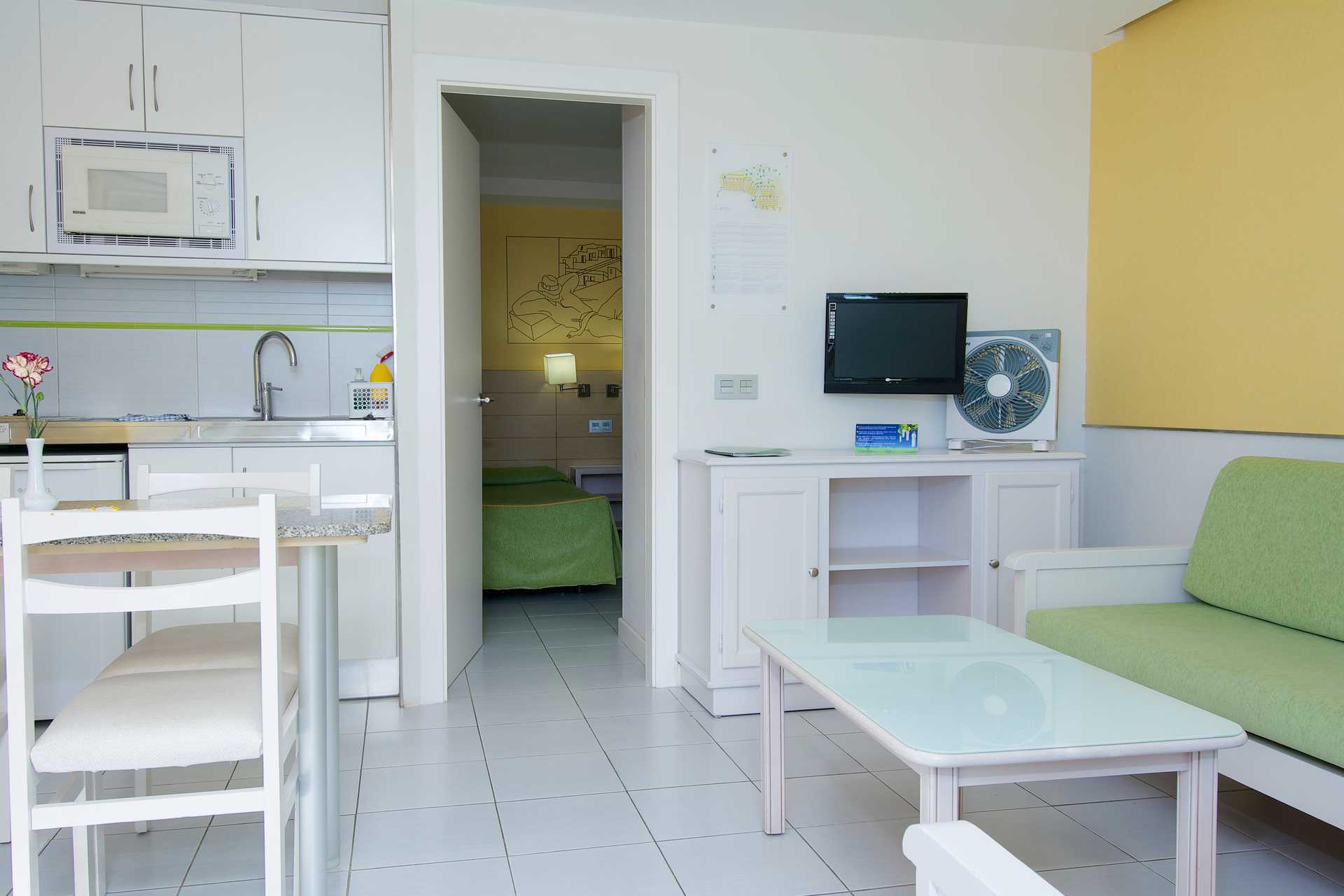 2-værelses lejlighed på Hotel Riosol på Gran Canaria, De Kanariske Øer.