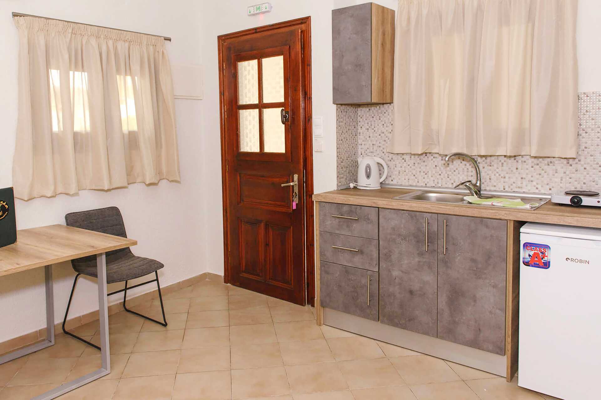 2-værelses lejlighed på hotel Smaragda Beach i Votsalakia på Samos, Grækenland.