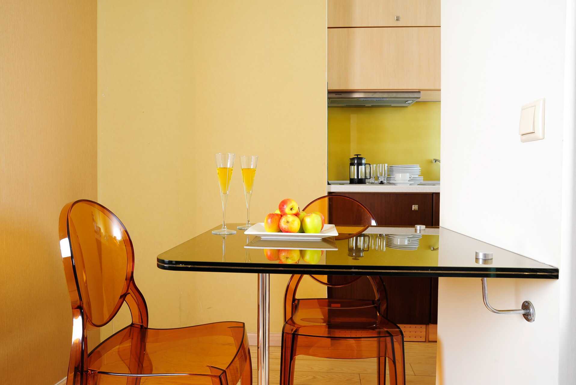 2-værelses lejlighed superior på hotel Steris i Rethymnon by på Kreta, Grækenland.