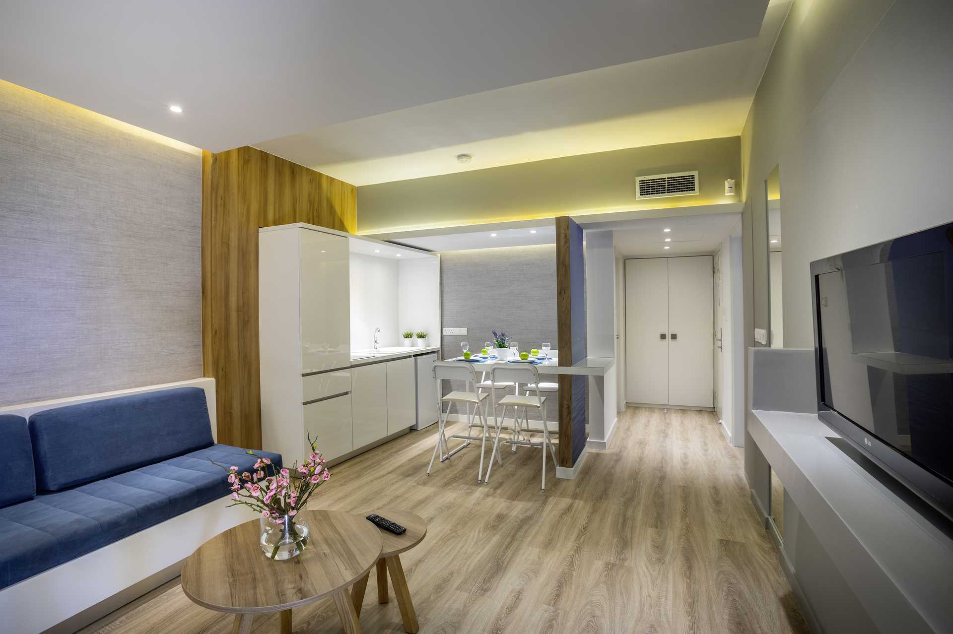 2-værelses lejlighed superior på Malama Beach Holiday Village i Fig Tree Bay, Cypern.