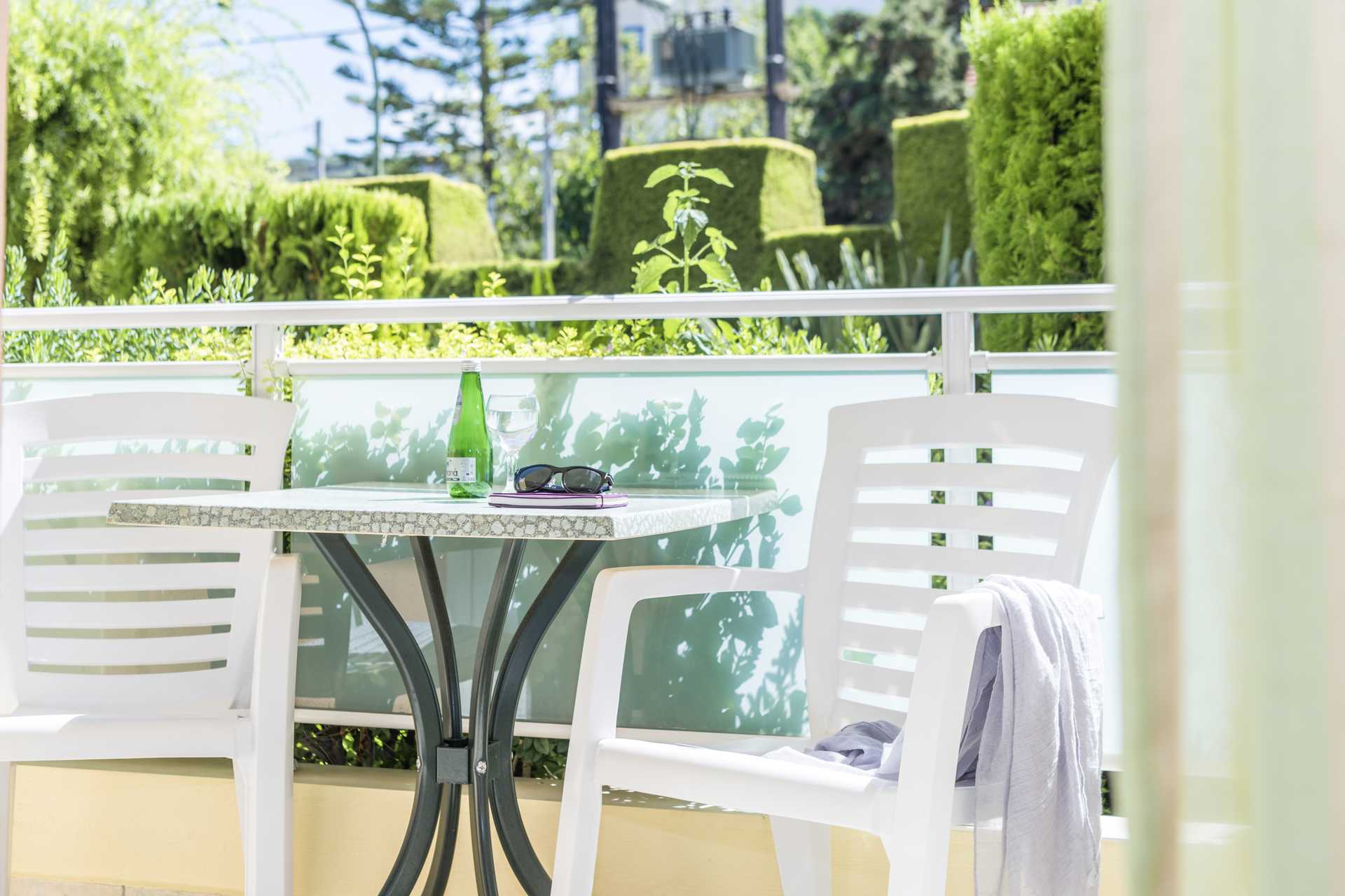 2-værelses lejligheder på Hotel Melmar i Rethymnon by på Kreta.