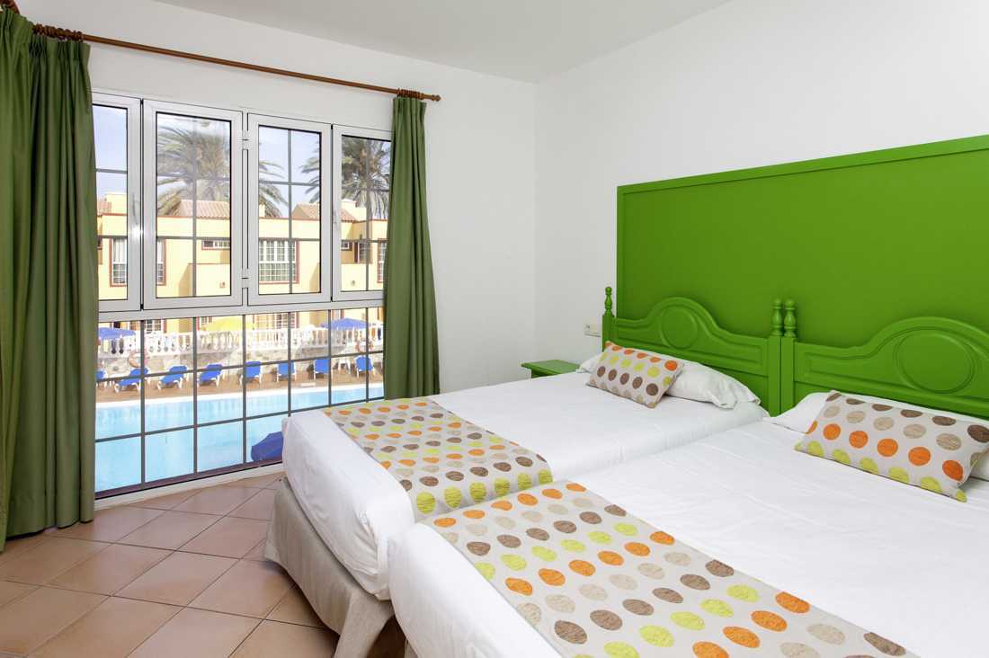 3-værelses lejlighed på etage på hotel Maxorata Beach i Corralejo, Fuerteventura.