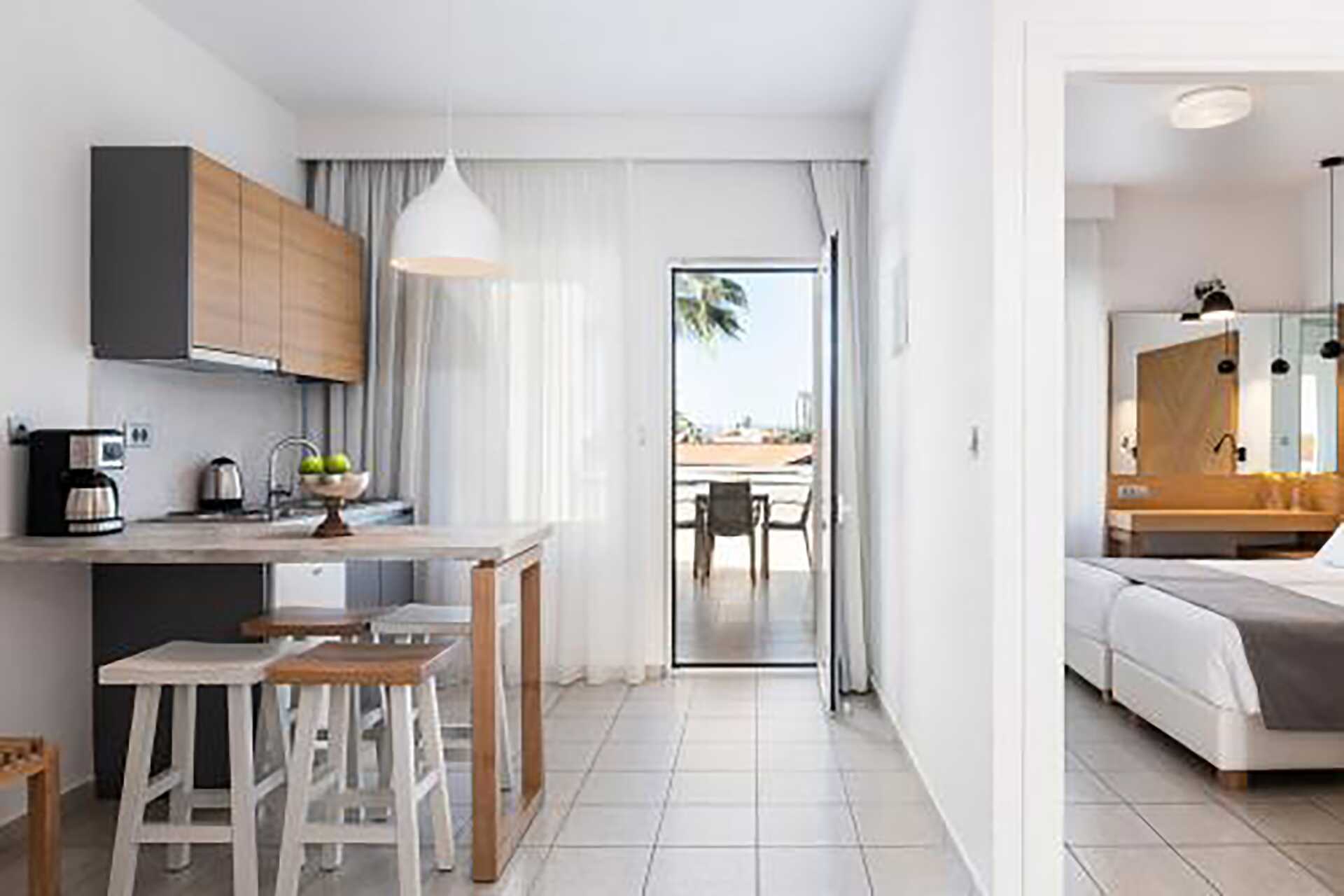 3-værelses lejlighed på Stellina Village Resort, Kreta, Grækenland.