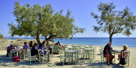 Plaka Beach på Naxos i Grækenland.