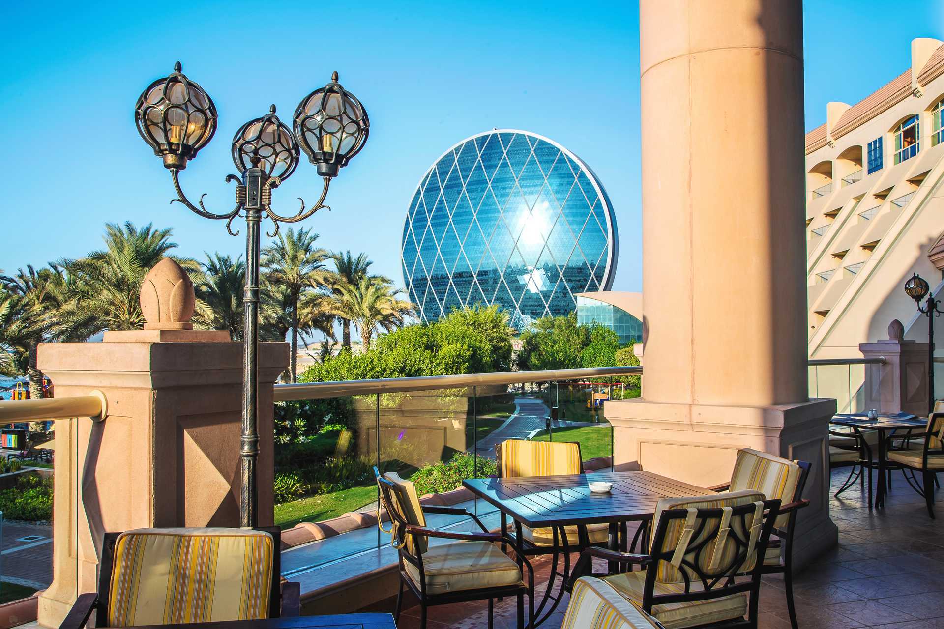 Hotel Al Raha Beach i Abu Dhabi, De Forenede Arabiske Emirater.