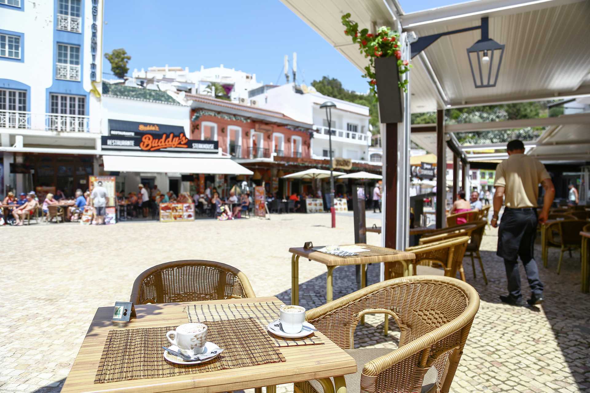 Den gamle by i Albufeira, Portugal.