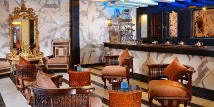 Bar på Hotel Alf Leila Wa Leila Waterpark i Hurghada.
