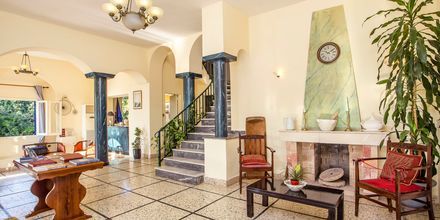 Lobby på Hotel Alinda på Leros i Grækenland.