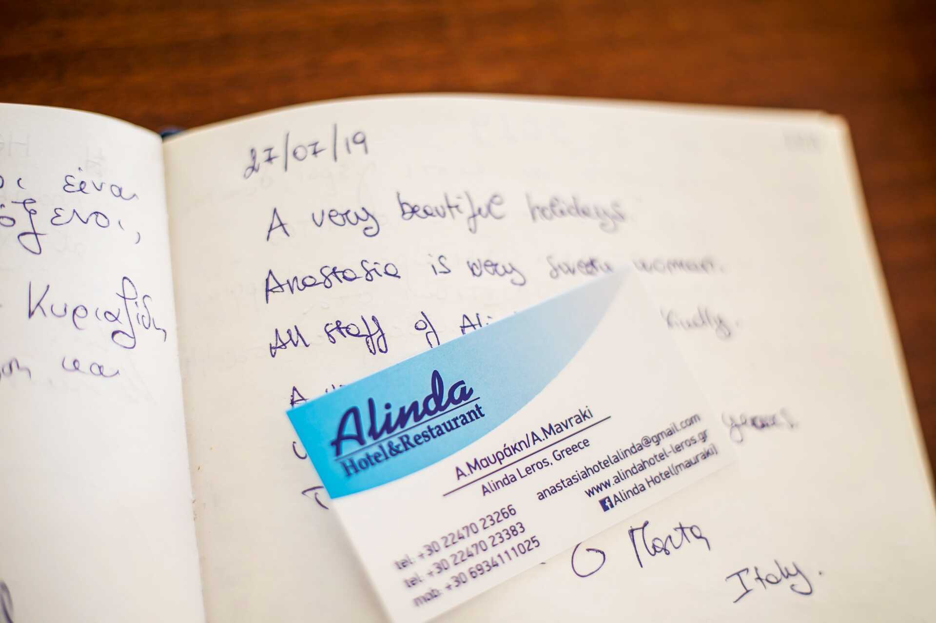 Hotel Alinda på Leros i Grækenland.