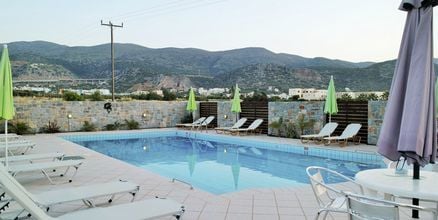 Pool på hotel Altis på Kreta.