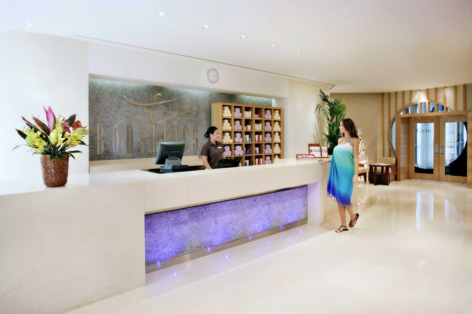 Reception på Amwaj Rotana Jumeirah Beach i Dubai, De Forenede Arabiske Emirater.