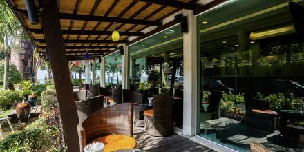 Café på Aonang Princeville Villa Resort & Spa i Krabi, Thailand.
