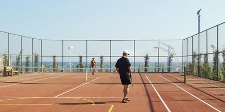 Tennis på Hotel Gold Island i Alanya, Tyrkiet.