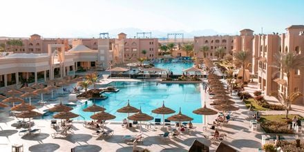 Poolområde på Aqua Vista i Hurghada, Egypten.