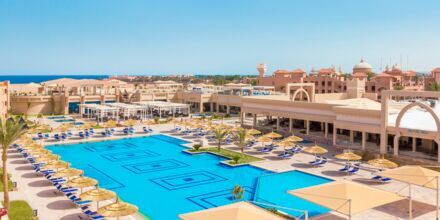 Poolområdet på Aqua Vista i Hurghada, Egypten.