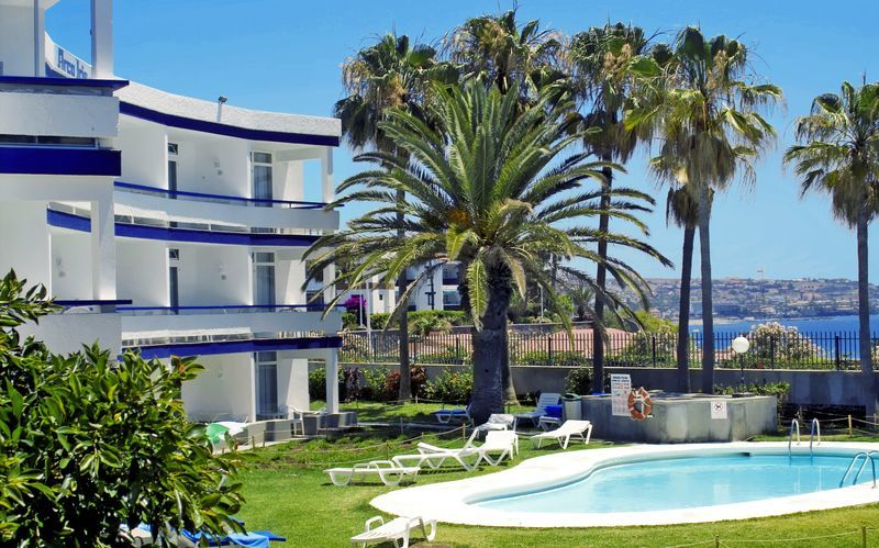 En pool på Hotel Arco Iris på Gran Canaria, De Kanariske Øer.
