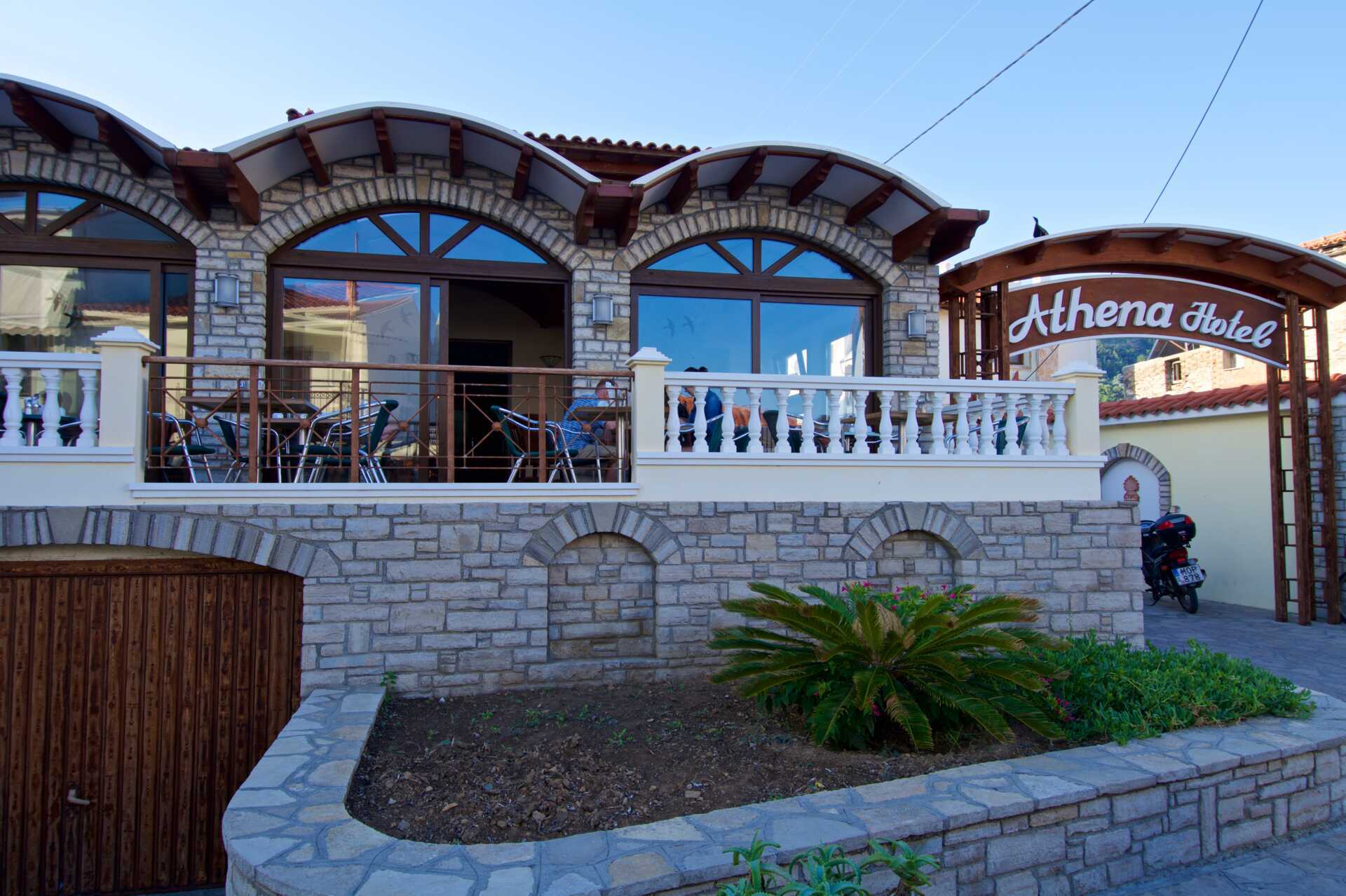 Hotel Athena på Samos, Grækenland.