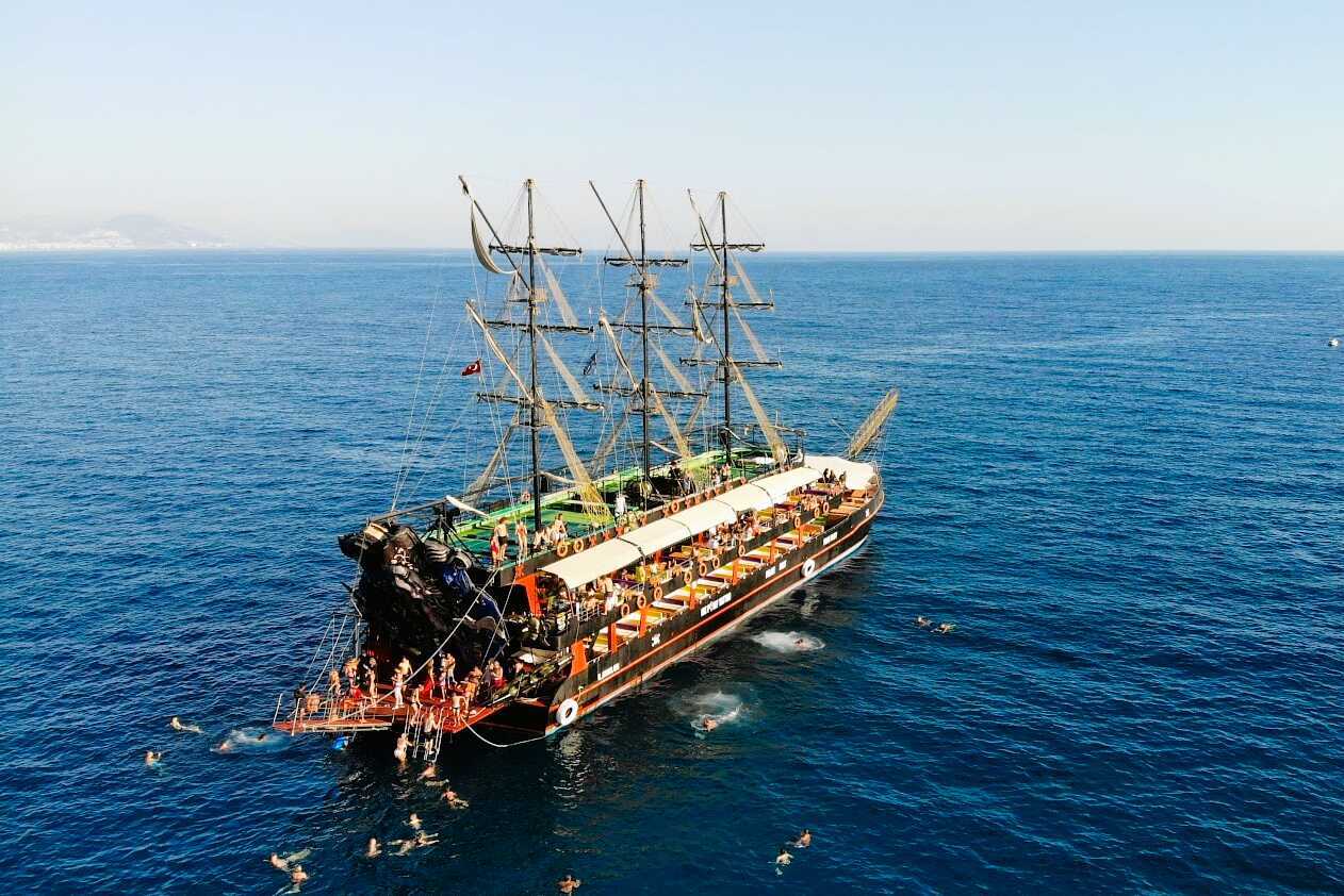 Badebåd fra Alanya - Relax boat