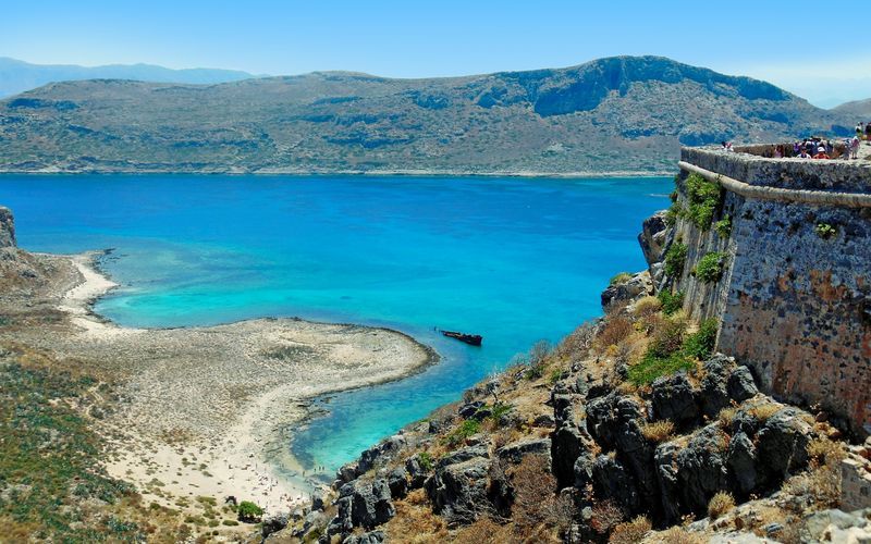 Balos - den blå lagune og Gramvousa