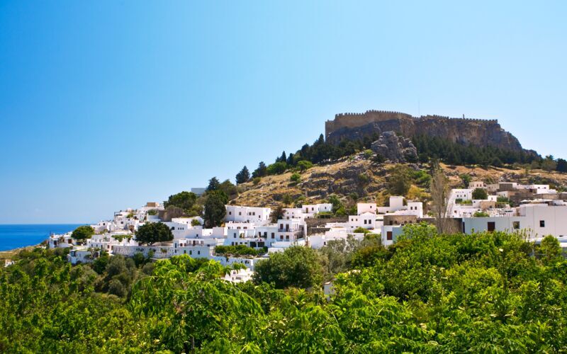 En aften i Lindos