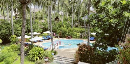 Pool på Bamboo Village Resort, Vietnam.