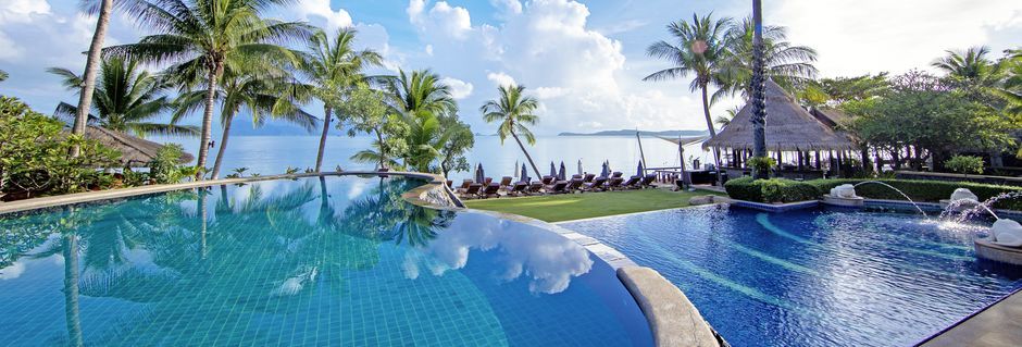 Pool på Hotel Bandara Resort and Spa på Koh Samui, Thailand.