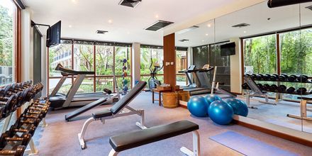 Fitnessrum på Bandara Resort and Spa, Koh Samui, Thailand.